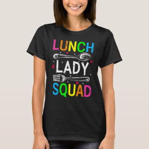 Camiseta Almoço Lady Squad Cafeteria Creme Lady Life