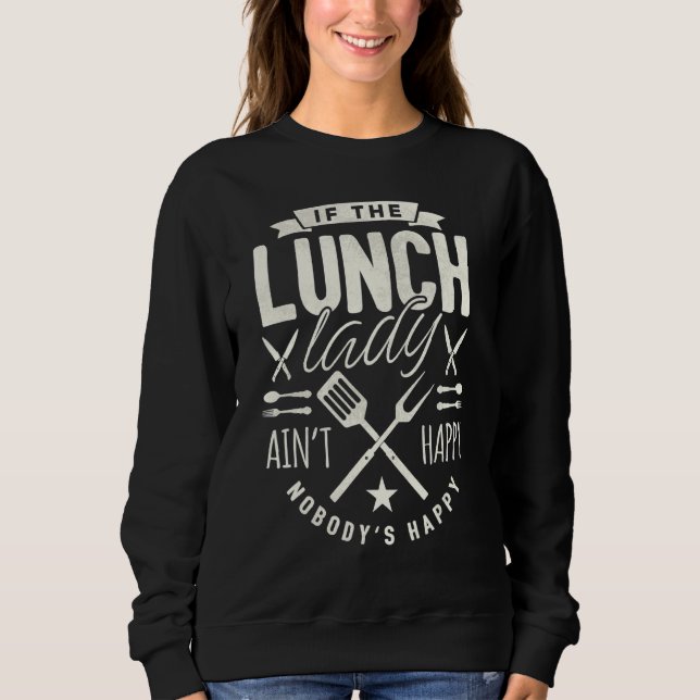 Camiseta Almoço Lady Squad Cafeteria Crew School Tee (Frente)