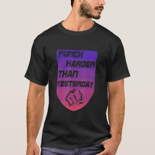 Camiseta Almoço Mais Difícil Que O Campeão Motiva De Boxing