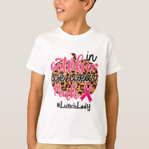 Camiseta Almoço Senhora Cancer Sensibilização Outubro Queda