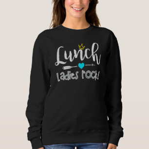 Camiseta Almoços Senhoras Do Almoço De Rock, Lady Squad De 