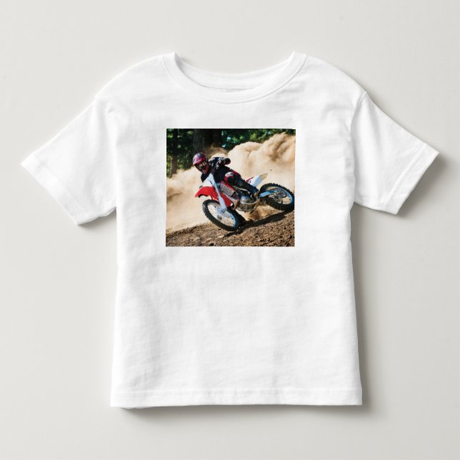Camiseta almofada de lançamento de motocross (Frente)