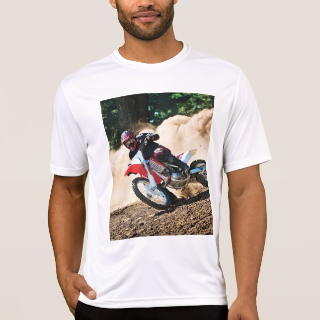 Camiseta Almofada de motocross (Frente)