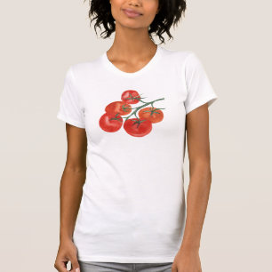 Camiseta Almofada de tomate com legumes