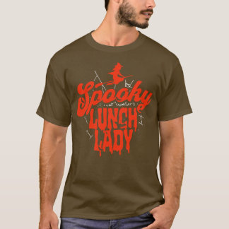 Camiseta Almofada do Dia das Bruxas, Lady Orange e Black