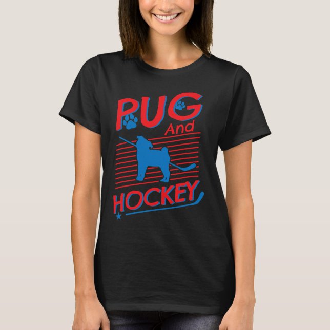 Camiseta Almofadas de Hóquei e Cachorro (Frente)