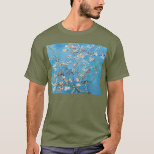Camiseta Almond Blossoms Blue Vincent van Gogh Art Painting
