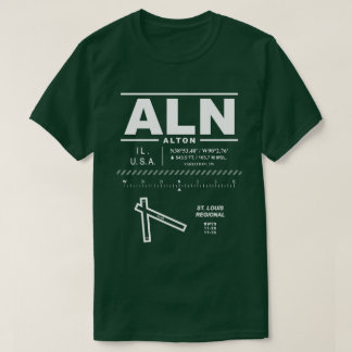 Camiseta ALN do Aeroporto Regional de St. Louis