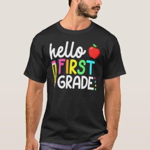 Camiseta Alô, 1º ano da Equipe 1rua De Volta À Escola Te