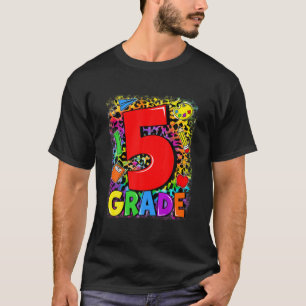 Camiseta Alô, 1º ano, Equipe Leopardo do 5º ano, de volt