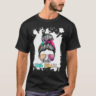 Camiseta Alô, 12, Professor de Arma Mensageiro, Primeiro Di