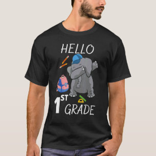 Camiseta Alô, 1rua De Animais Terrestres Elefantes De Banho