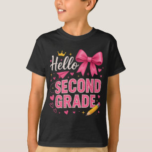 Camiseta Alô, 2º ano, Coquette Te