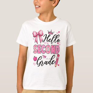 Camiseta Alô, 2º ano, Coquette Te