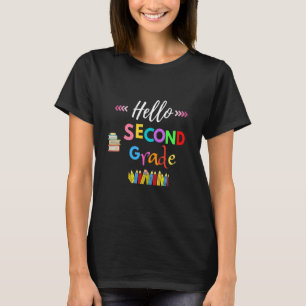 Camiseta Alô, 2º ano de segundo do time, de volta à escola 