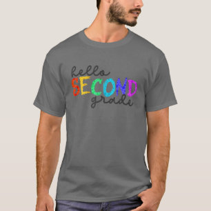 Camiseta Alô, 2º ano de volta ao professor universitário