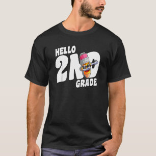 Camiseta Alô, 2º ano, De Volta Ao segundo Escolar Para K