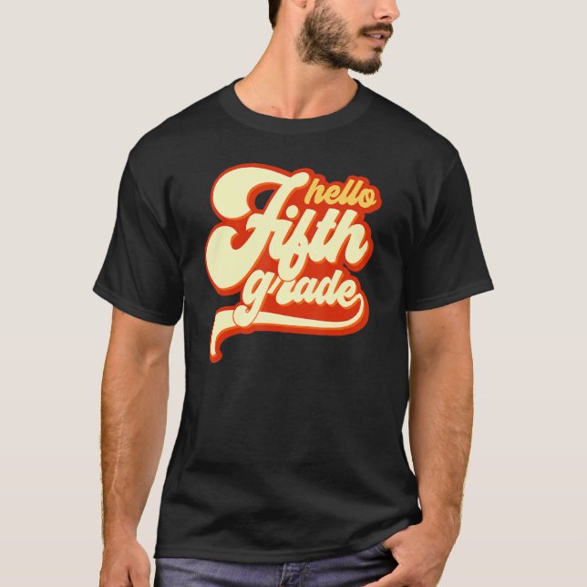 Camiseta Alô, 2º ano do 5, de volta ao professor (Frente)