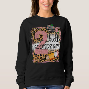 Camiseta Alô, 2º ano Leopardo Imprimir segundo Grau Voltar