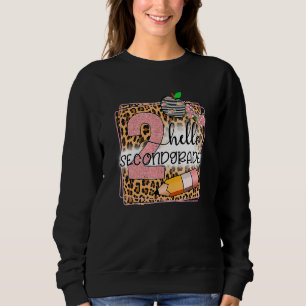 Camiseta Alô, 2º ano Leopardo Imprimir segundo Grau Voltar