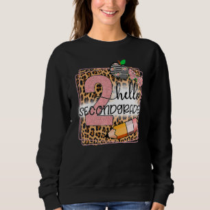 Camiseta Alô, 2º ano Leopardo Imprimir segundo Grau Voltar