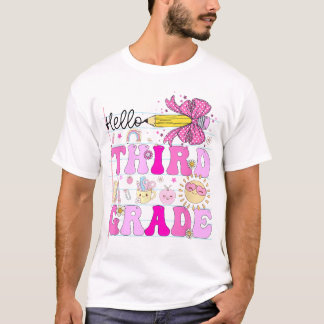 Camiseta Alô, 3º Ano De Volta À Coquete Do Lápis Da Escola