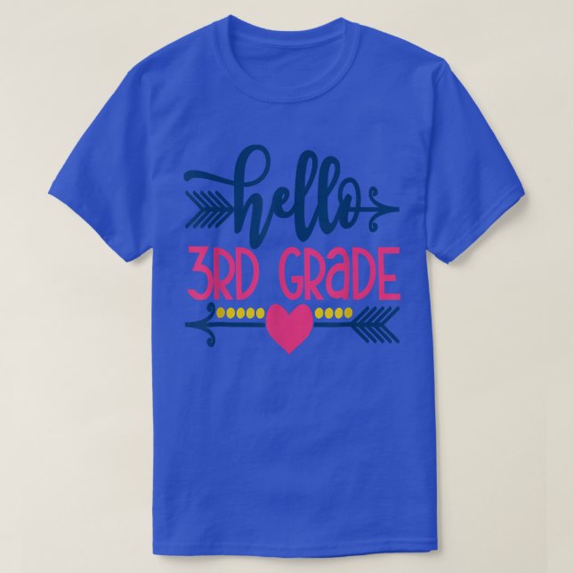 Camiseta Alô, 3º Ano De Volta À Escola 2022, Professores Cr (Frente do Design)