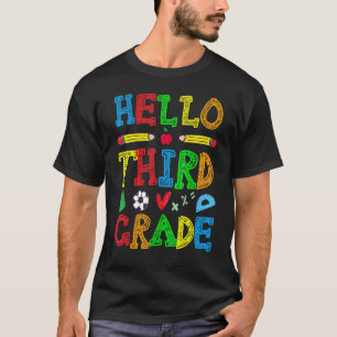 Camiseta Alô, 3º ano, De Volta À Escola Para Ki