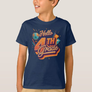Camiseta Alô 4º ano por Asarteon