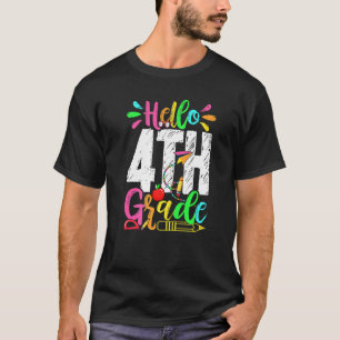 Camiseta Alô, 4.º ano de graduação de volta às aulas