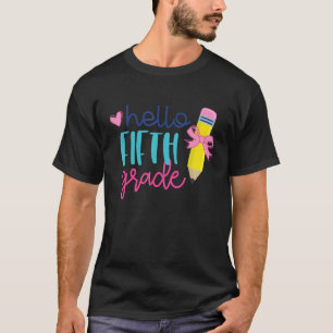Camiseta Alô, 5º ano de volta ao professor universitário G