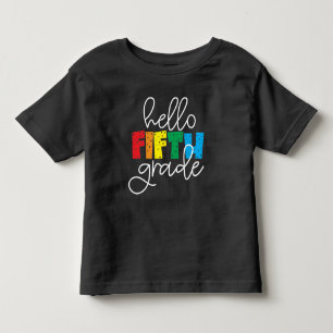 Camiseta Alô, 5º ano - Divertimento de volta ao professor u