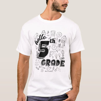 Camiseta Alô, 5, 5ª Equipe de Estudantes de Professores De