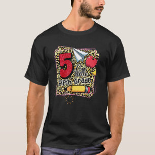 Camiseta Alô, 5, Garotas da Frame de Leopardo, Garotas Boni