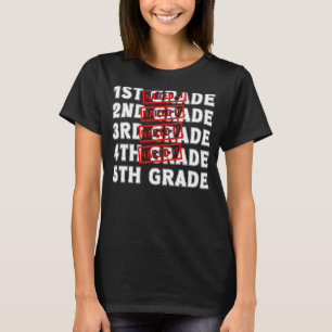 Camiseta Alô, 5, último ano da graduação do 4º ano