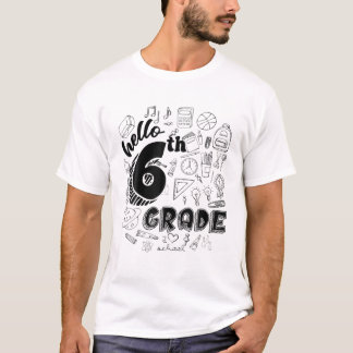 Camiseta Alô, 6, 6ª Equipe de Estudantes de Professores, De