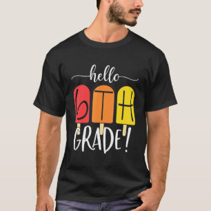 Camiseta Alô, 6, Professor Do Sexto Ano De Volta À Escola D