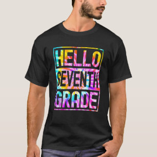 Camiseta Alô, 7º ano, de volta à escola, 7