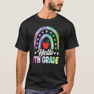 Camiseta Alô, 7º ano, de volta à quadra do 7 da escola