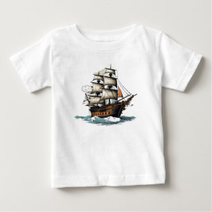 Camiseta Alô! 8º Aniversário do Navio Pirata