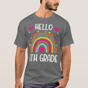 Camiseta Alô, 8º ano da Equipe, 8º ano, de volta ao Teac Es