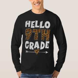 Camiseta Alô, 9.ª série de Professores do Nono Ciclo Leopar