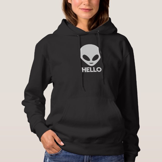 Camiseta Alô, Alienígena Espacial, Tee. (Frente)