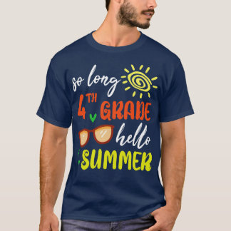 Camiseta Alô Alô Estudante de Verão do 4º ano
