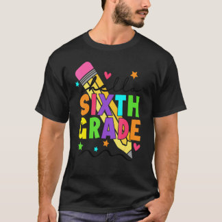 Camiseta Alô Aluno do Pêncil Sexto Grau 6