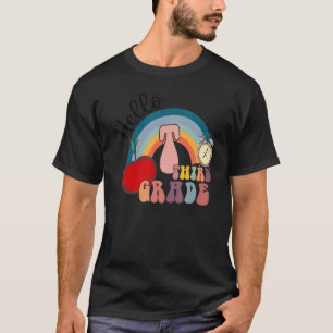 Camiseta Alô, Arco-Íris Do Terceiro Grau, De Volta À Escola