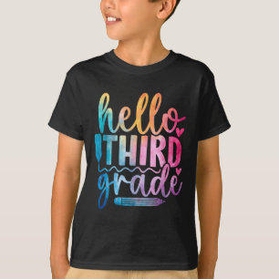 Camiseta Alô Crianças Do Terceiro Grau Primeiros Dias Da Es