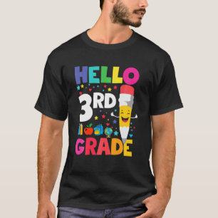 Camiseta Alô Equipe De Terceiro Grau 3º Grau De Volta À Esc