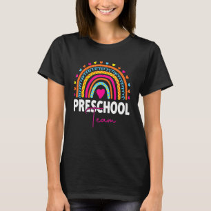 Camiseta Alô Equipe Pré-Escolar De Volta Às Crianças De Pro