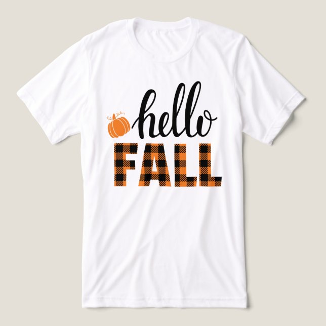 Camiseta Alô Fall (Design frontal)